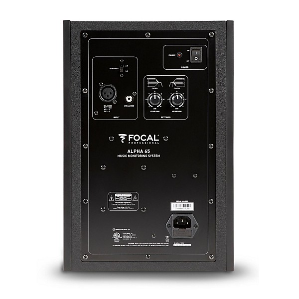 Open Box Focal Alpha 65 Studio Monitor (Single) Level 2 Regular 190839779588