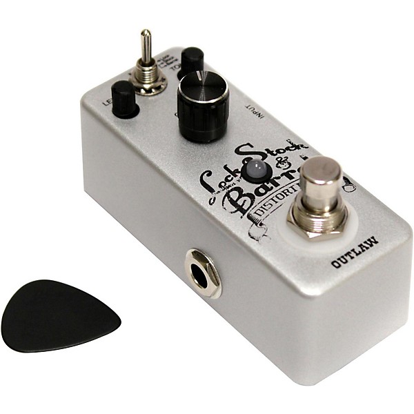 Open Box Outlaw Effects Lock-Stock-Barrel Guitar Distoriton Pedal Level 1