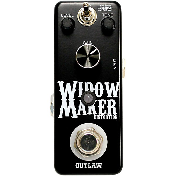 Outlaw Effects Widow Maker Metal Guitar Distortion Pedal