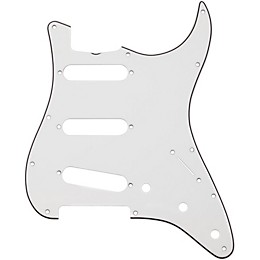 Fender 11-Hole '65 Stratocaster Pickguard w/ Truss Rod Notch, 3-Ply, Eggshell