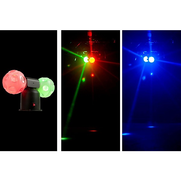 American DJ Nucleus LED - 6-Head Scanning Centerpiece Effect