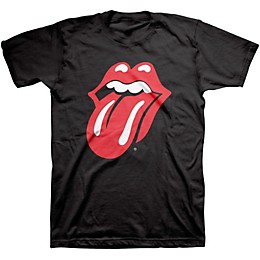 Bravado Rolling Stones Classic Tongue T-Shirt Black Small