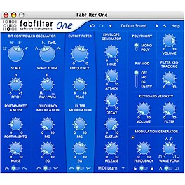 FabFilter One Software Download