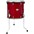 Yamaha Stage Custom Birch Floor Tom 18 x 16 in. Raven Black Yamaha Stage Custom Birch Floor Tom 14 x 13 in. Cranberry Red