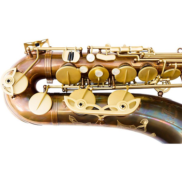 Open Box MACSAX Empyreal Tenor Saxophone Level 2 Vintage with Matte Gold Keys 888365367170