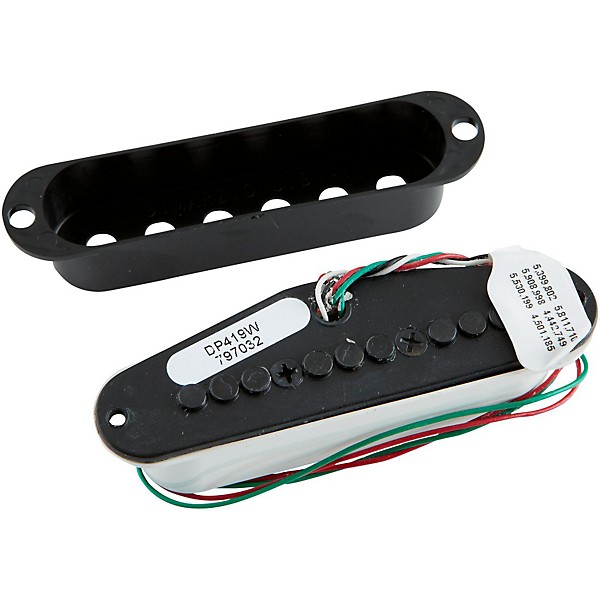 DiMarzio Area 67 White Extra Black Cover