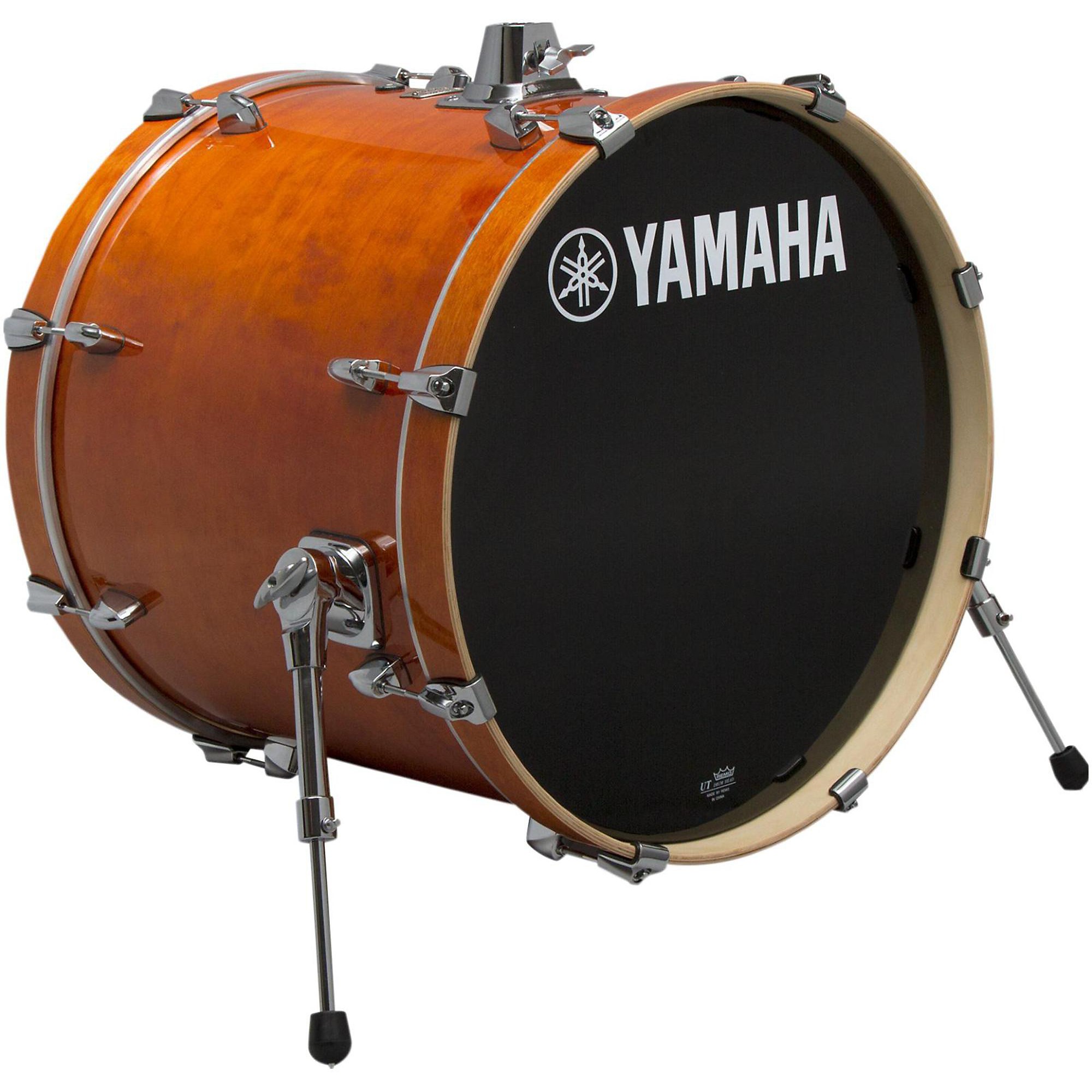 Yamaha Stage Custom Birch Bass Drum 22 x 17 in. Honey Amber | Guitar Center