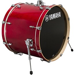 Open Box Yamaha Stage Custom Birch Bass Drum Level 2 20 x 17 in., Raven Black 194744270888