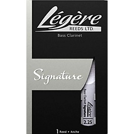 Legere Reeds Signature Bb Bass Clarinet Reed Strength 2.5 Legere Reeds Signature Bb Bass Clarinet Reed Strength 2.25