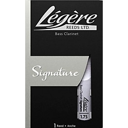 Legere Reeds Signature Bb Bass Clarinet Reed Strength 2.5 Legere Reeds Signature Bb Bass Clarinet Reed Strength 1.75