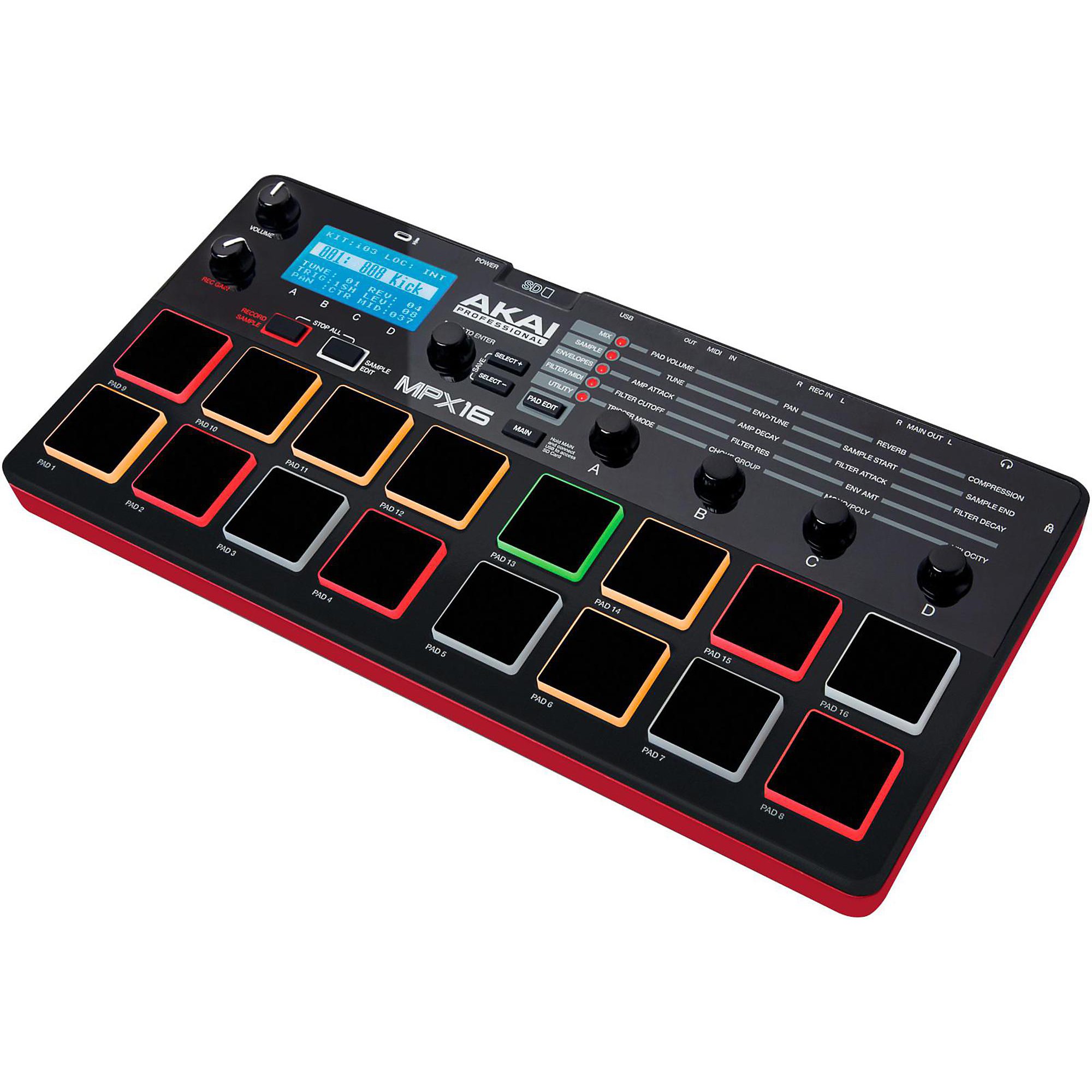 Open Box Akai Professional MPX16 Sampler Level 1 | Guitar Center