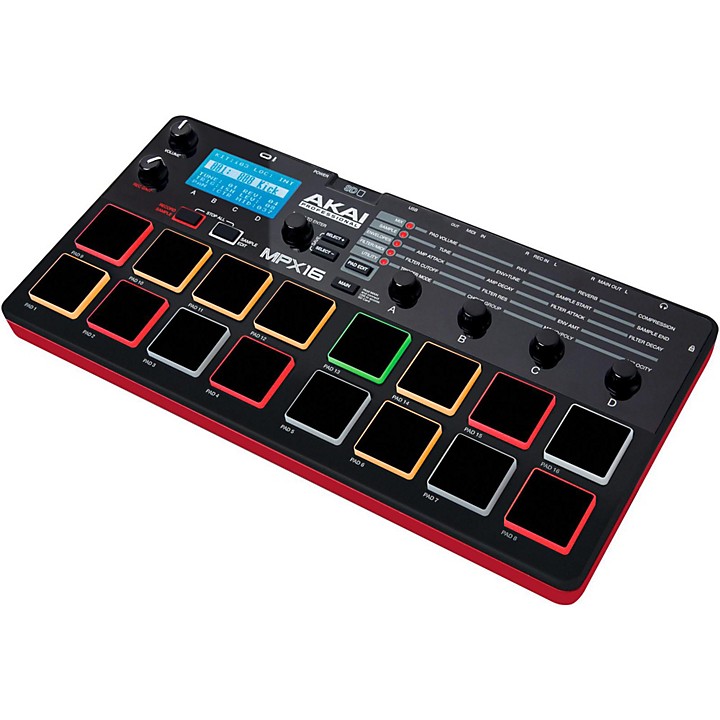 Open Box Akai Professional MPX16 Sampler Level 2 190839424525