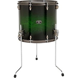 Yamaha Live Custom Oak Floor Tom 18 x 16 in. Emerald Shadow Sunburst