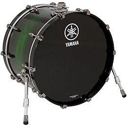 Yamaha Live Custom Oak Bass Drum 20 x 16 in. Emerald Shadow Sunburst