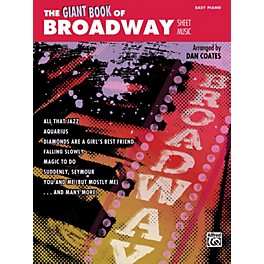 Alfred The Giant Book of Broadway Sheet Music Easy Piano Book