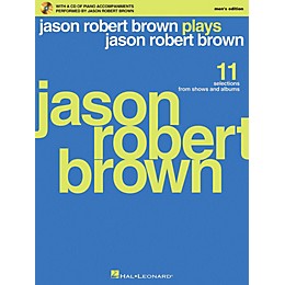 Hal Leonard Jason Robert Brown Plays Jason Robert Brown - Men's Edition Book/CD