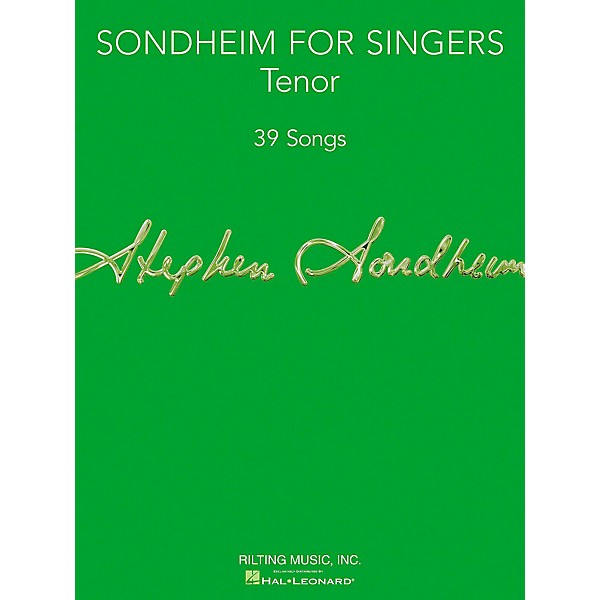 Hal Leonard Sondheim For Singers - Tenor