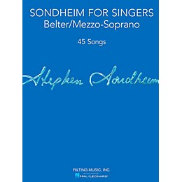 Hal Leonard Sondheim For Singers - Belter/Mezzo-Soprano