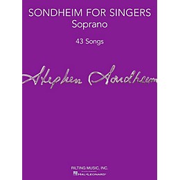 Hal Leonard Sondheim For Singers - Soprano