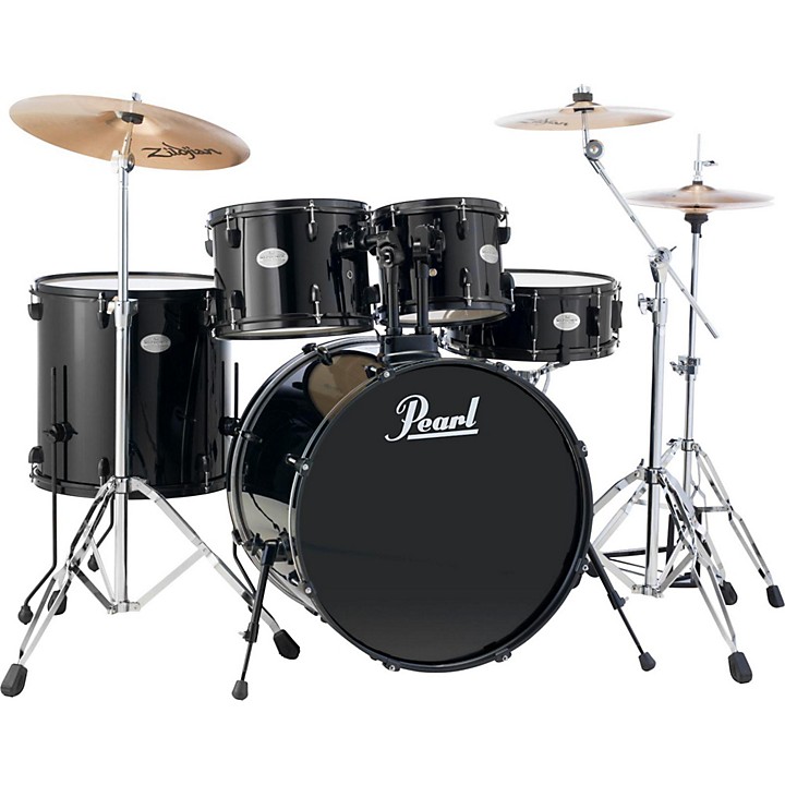 Pearl Soundcheck 5-Piece Shell Pack Black | Guitar Center