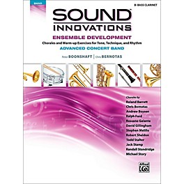 Alfred Sound Innovations Concert Band Ensemble Development Advanced Bass Clarinet