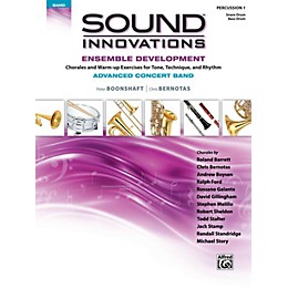 Alfred Sound Innovations Concert Band Ensemble Development Advanced Percussion 1