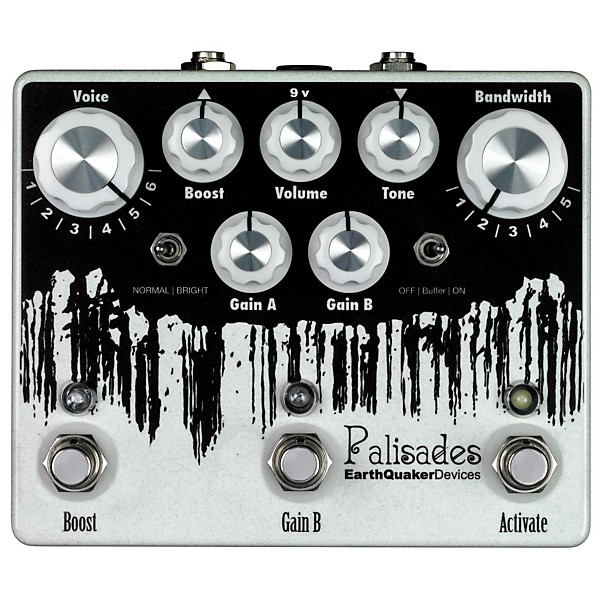 EarthQuaker Devices Palisades Mega Ultimate Overdrive Guitar Effects Pedal