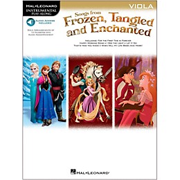 Hal Leonard Songs From Frozen, Tangled And Enchanted For Viola - Instrumental Play-Along Book/Online Audio