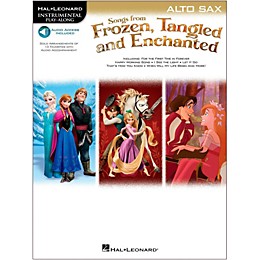 Hal Leonard Songs From Frozen, Tangled And Enchanted For Alto Sax - Instrumental Play-Along Book/Online Audio