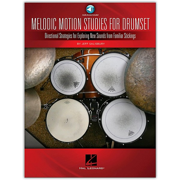 Hal Leonard Melodic Motion Studies for Drumset Book/Online Audio