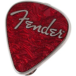 Clearance Fender Lapel Pin Guitar Pick Red