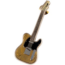 Fender Lapel Pin Tele Gold Woodgrain