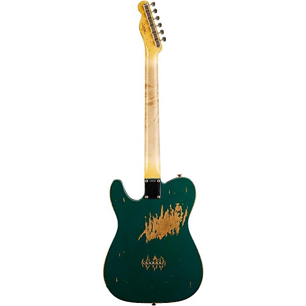 Fender Custom Shop L-Series 1964 Telecaster Heavy Relic Electric Guitar Sherwood Green Metallic