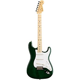 Open Box Fender Custom Shop 1954 NOS Stratocaster Electric Guitar Level 2 Transparent Emerald Green 888365397436