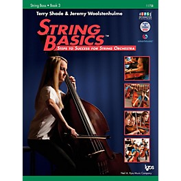 KJOS String Basics Book 3 - String Bass