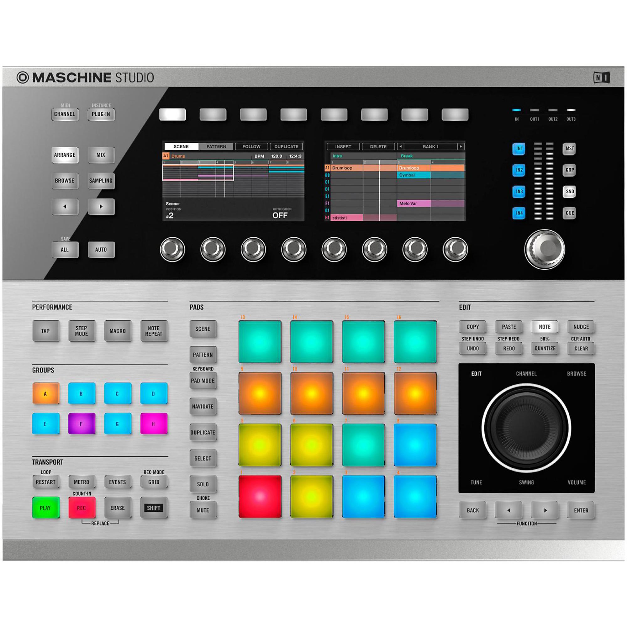 Open Box Native Instruments MASCHINE STUDIO Platinum Edition