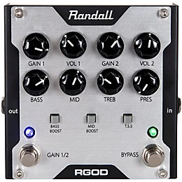Open Box Randall RGOD Guitar Preamp Pedal Level 1