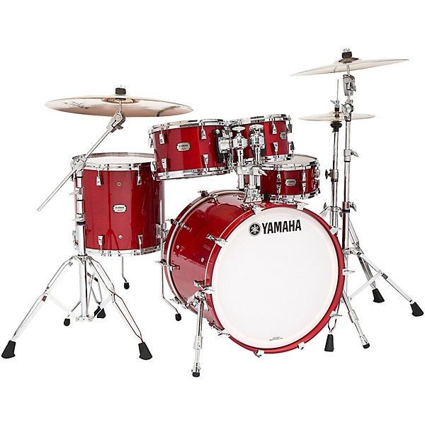 Yamaha Absolute Hybrid Maple 4-Piece Shell Pack Red Autumn