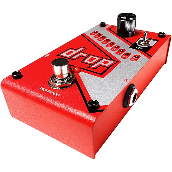 Open Box DigiTech The Drop Polyphonic Drop Tune Pitch-Shifter Guitar Effects Pedal Level 1