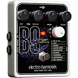 Open Box Electro-Harmonix B9 Organ Machine Guitar Effects Pedal Level 2  197881109578