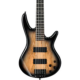 Open Box Ibanez GSR205SM 5-String Electric Bass Guitar Level 2 Natural Gray Burst 190839692474