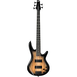 Open Box Ibanez GSR205SM 5-String Electric Bass Guitar Level 2 Natural Gray Burst 190839747631
