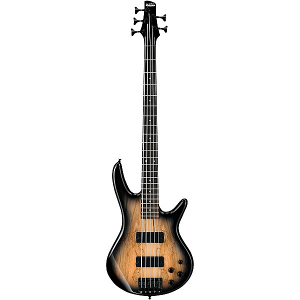 Ibanez GSR205SM 5-String Electric Bass Guitar Natural Gray Burst