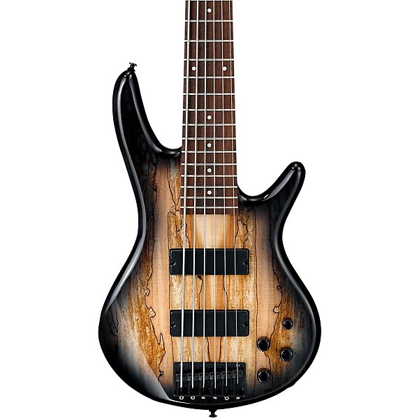Ibanez GSR206SM 6-String Electric Bass Guitar Natural Gray Burst