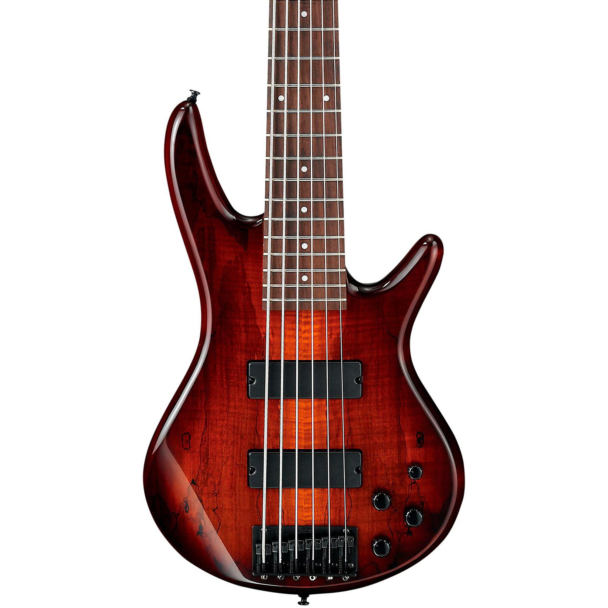 Open Box Ibanez GSR206SM 6-String Electric Bass Guitar Charcoal