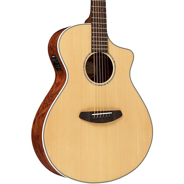 Clearance Breedlove Pursuit Concert Bubinga Acoustic-Electric Guitar Natural with USB