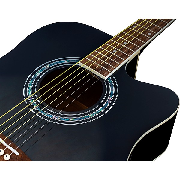 Washburn Transparent Black | Guitar Center
