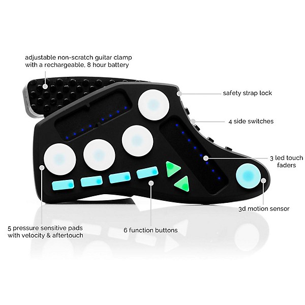 Open Box Livid Guitar Wing: Wireless Control for Guitars Level 1