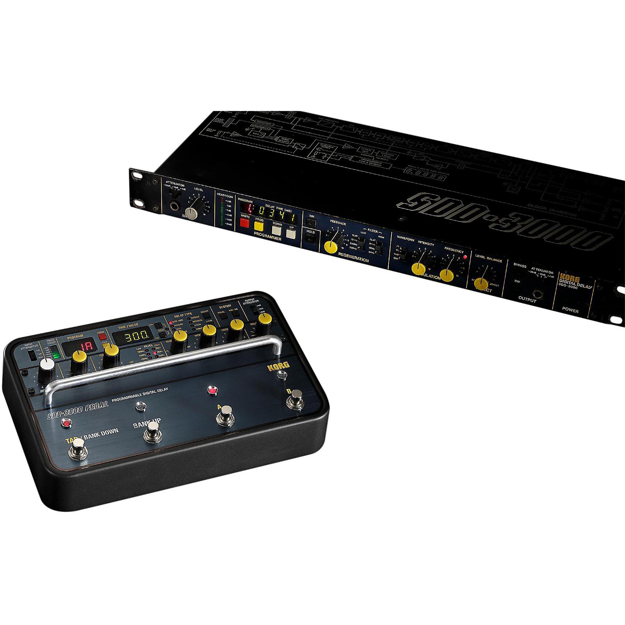 希少 KORG DIGITAL DELAY デジタルディレイ SDD-3000 SDD-3000 PEDAL - Programmable Digital Delay | KORG (USA)