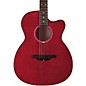 B.C. Rich Series 3 Acoustic-Electric Cutaway Guitar Transparent Red thumbnail